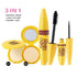 3 IN 1 Makeup Set For Daily Use Includet Eyeliner Mascara Foundation Powder For Women Gift Long Lasting Waterproof Cosmetic Kit